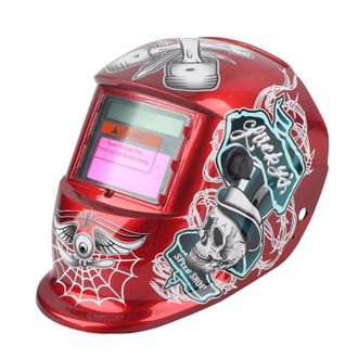 OEM Casco De Soldadura Pro Solar Con Oscurecimiento Autom&aacute;tico Para Soldadura Por Arco Tig/mig, Herramienta De Protecci&oacute;n Para Amoladora