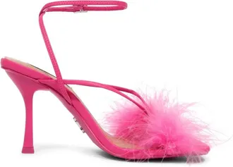 Steve Madden Affairs Magenta Sandal - Dames - Sandalen met hakken - Roze - 37 EU - Schoenen