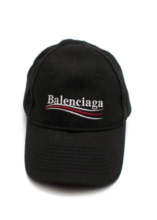 Balenciaga Black Baseball Cap