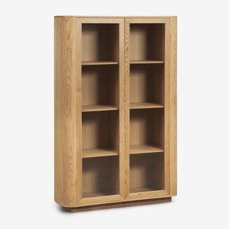 Sklum Vitrina En Mdf Y Cristal Templado Walia Sklum