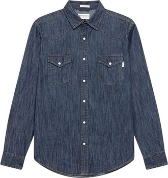 Roy Rogers Overhemden, Heren, Blauw, 3Xl, Katoen, Martin Shirt