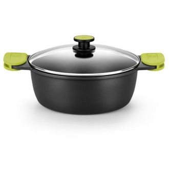 Bra Cazuela Alta Aluminio Fundido Foodie Induccion 24 Cm