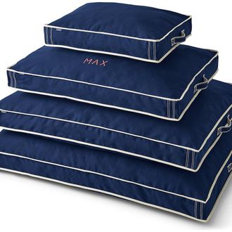 Lands End Rectangular Canvas Dog Bed Cover in Deep Sea Navy at Nordstrom, Size Large