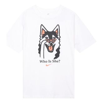 Nike (WMNS) Nike AS W Nike Sportswear BF Tee Dog HBR White DJ1846-100
