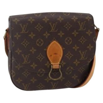 Louis Vuitton Borsa a tracolla Pre-owned in tela - - Pre-owned - Donna - Marrone - ONE SIZE
