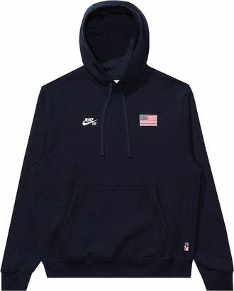 Nike SB Fleece Pullover Hoodie Navy FZ4102-451