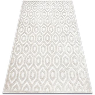 RugsX Tappeto santo sizal 58380 esagono beige beige 140x190 cm