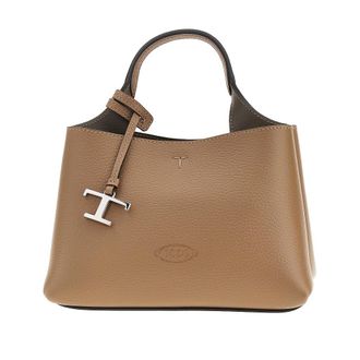 Tod's Grained leather micro shopping bag Woman One Size
