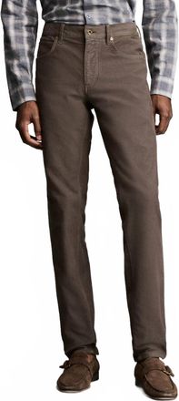 Billy Reid Moleskin Cochran Jean In Coffee