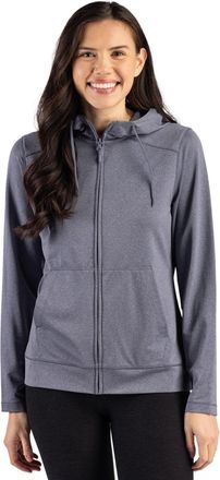 Clique Dash Recycled Womens Full Zip Hooded Sweatshirt