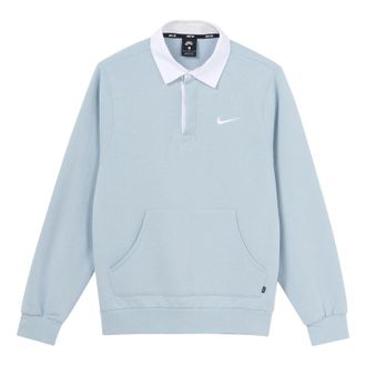 Nike Mens Nike SB Fleece Skateboard Knit Breathable Embroidered Autumn Blue DM6483-440