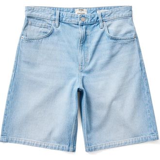 Cotton On Mens Baggy Denim Short in Polar Blue at Nordstrom, Size 30