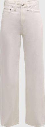 Rag & Bone Featherweight Logan Mid-Rise Wide Jeans