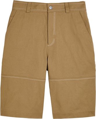Ami Ami Paris Denim Shorts - Beige - XL
