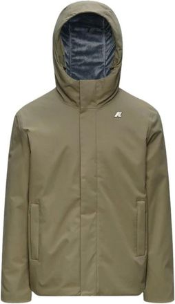 K-Way Chaqueta Jacko Twill Marmotta - Jackets - Hombre - Verde - 2XL
