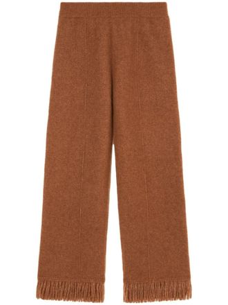 Alanui Womens Trousers Camel