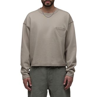 Hudson French Terry Crewneck Sweatshirt in Laurel Oak at Nordstrom, Size Xx-Large