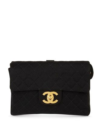 Chanel Zaino Jumbo CC 1995 - Nero