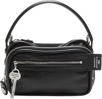 Acne Studios Camero Kit Crossbody Tas - Dames - Schoudertassen - Zwart - ONE Size - Leer - Tassen