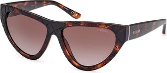 Guess GU00151 52F Womens Sunglasses Tortoiseshell Size 57