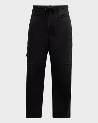 Balenciaga Men & apos;s Cotton Ripstop Skater Pants