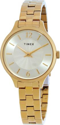 Timex Peyton Quartz Gold Dial Ladies Watch TW2W98200