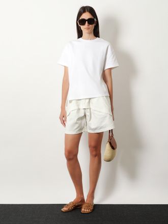 Loewe Womens Shorts Paulas Ibiza Cotton White