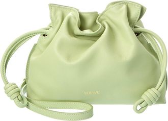 Loewe Flamenco Mini Leather Clutch