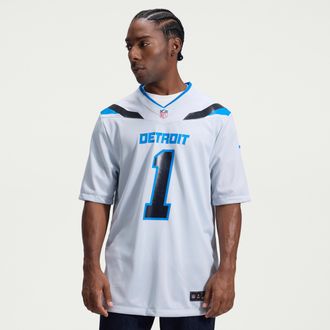 Nike Jameson Williams Detroit Lions Rivalries Collection Nike Mens NFL Game Jersey in Grey | 67NM0JFL9JF-JY4