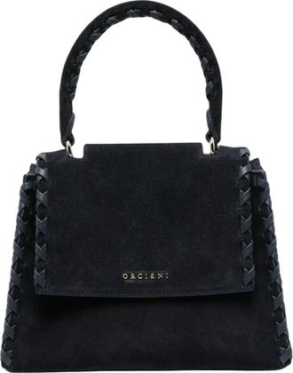 Orciani Sveva Soft Small - Dames - Handtassen - Blauw - ONE Size - Tassen