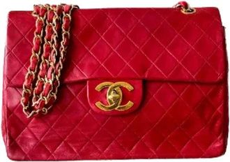Chanel Pre-owned Cotone borse-chanel - - Pre-owned - Donna - Rosso - ONE SIZE