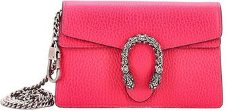 Gucci Pink Sheep Leather Dionysus Bag Super Mini (Authentic Pre-Loved)