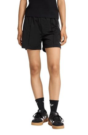 adidas Originals Firebird Recycled Polyester Shorts in Black/White at Nordstrom, Size Xx-Small