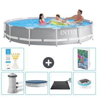 Intex Piscina Prism Frame Redonda - 366x76 Cm - 7-piezas S328