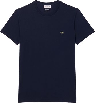 Lacoste T Shirt In Cotone Pima