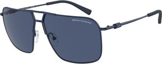 A|X Armani Exchange AX2050S 609980 Mens Sunglasses Blue Size 60