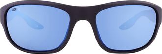 Costa CLIPPERTON Blue Mirror Polarized Polycarbonate Rectangular Unisex Sunglasses 6S9119 911907 58