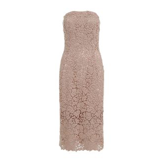 Ermanno Scervino Midi Dresses Nude & Neutrals