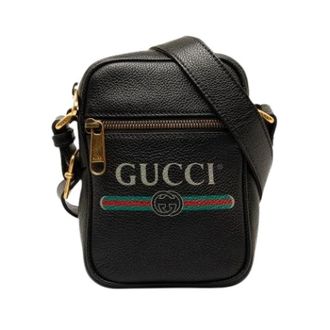 Gucci Pre-owned Cross Body Bags, female, Black, Size: ONE SIZE Pre-owned Cross Body Bag