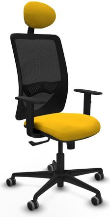 Piqueras y Crespo Silla De Oficina Piqueras Y Crespo Zulema Negro Malla C&oacute;moda