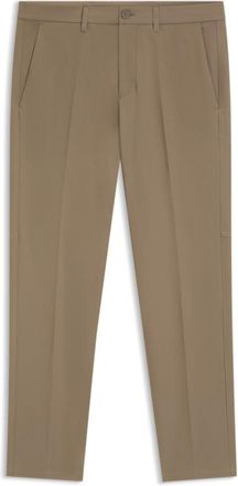 BOSS Slim-fit pants in water-repellent stretch fabric