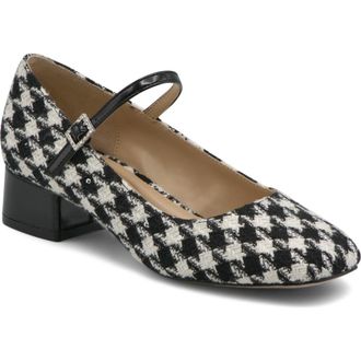 Charles by Charles David Zinnia Mary Jane Pump in Black/white at Nordstrom, Size 5.5
