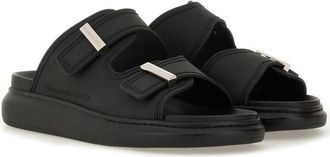 Alexander McQueen Hybrid Double Sandal - Black