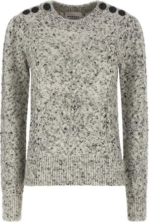 Isabel Marant Anastasia Sweater - Knitwear - Mujer - Gris - XS