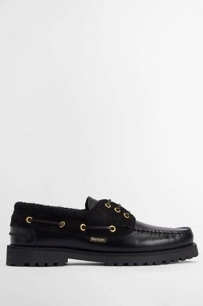 Barbour DECK BOAT SHOES Size: 11, colour: BLACK