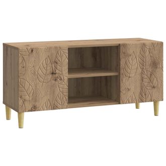 vidaXL Mueble De Tv 102 X 34,5 X 50 Cm Roble Artesanal Vidaxl