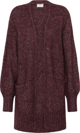 Kaffe Vest KAtrina Loose fit bordo