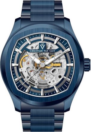 Christian Van Sant Mens Romeo Blue Dial Watch