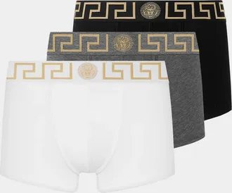 Versace Men & apos;s 3-Pack Medusa Jersey Briefs
