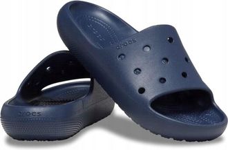 OEM Crocs Classic Slide V2 209401 M6 I Eu 3839 I W8 Azul Marino